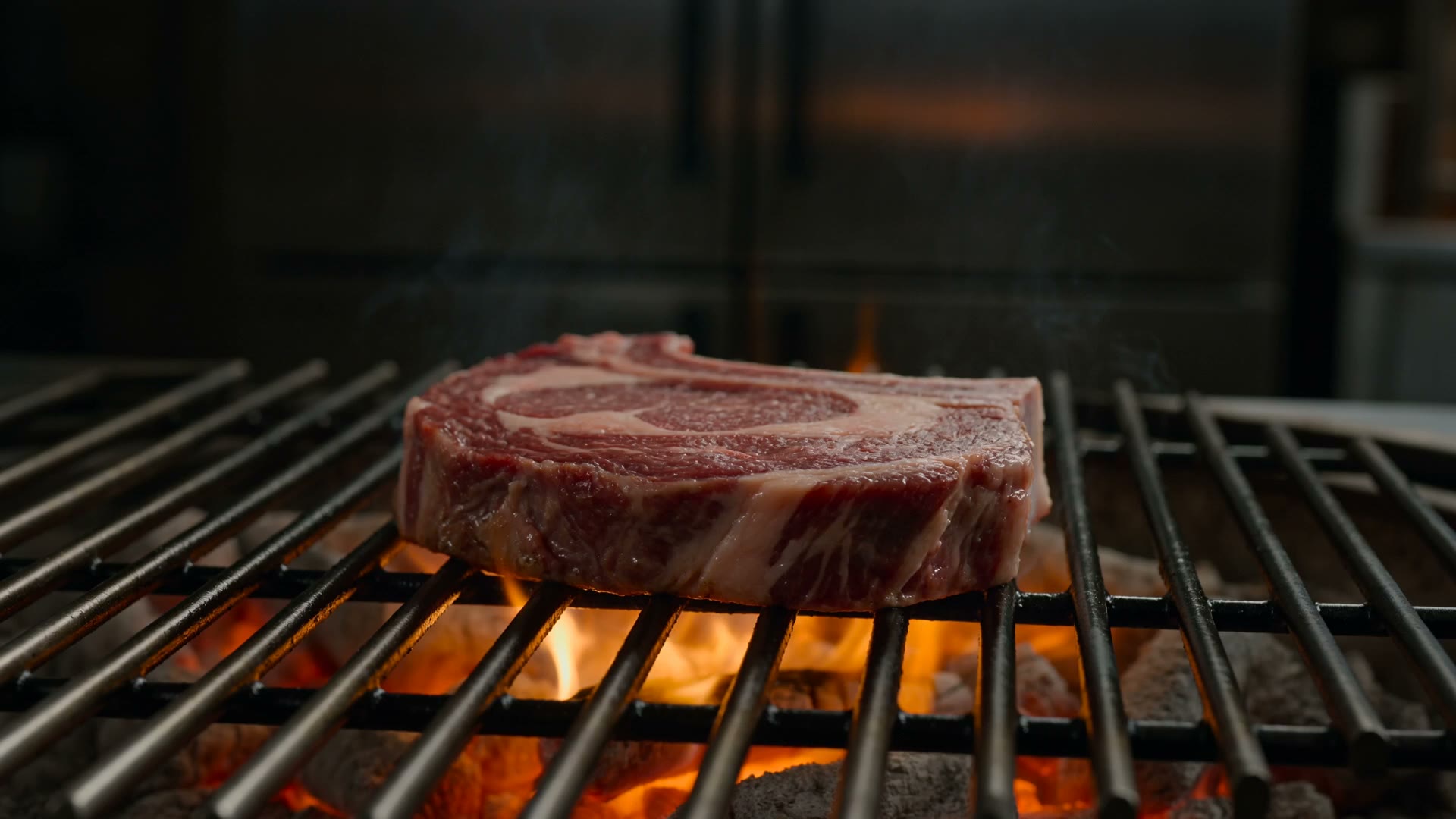 Dominique's at Stonecrest website hero — wood-fire steakhouse